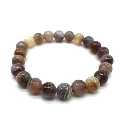 Bracelet en Agate du Botswana