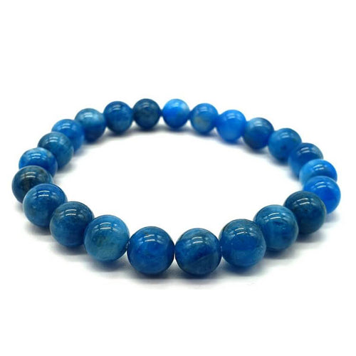 Bracelet en Apatite bleue